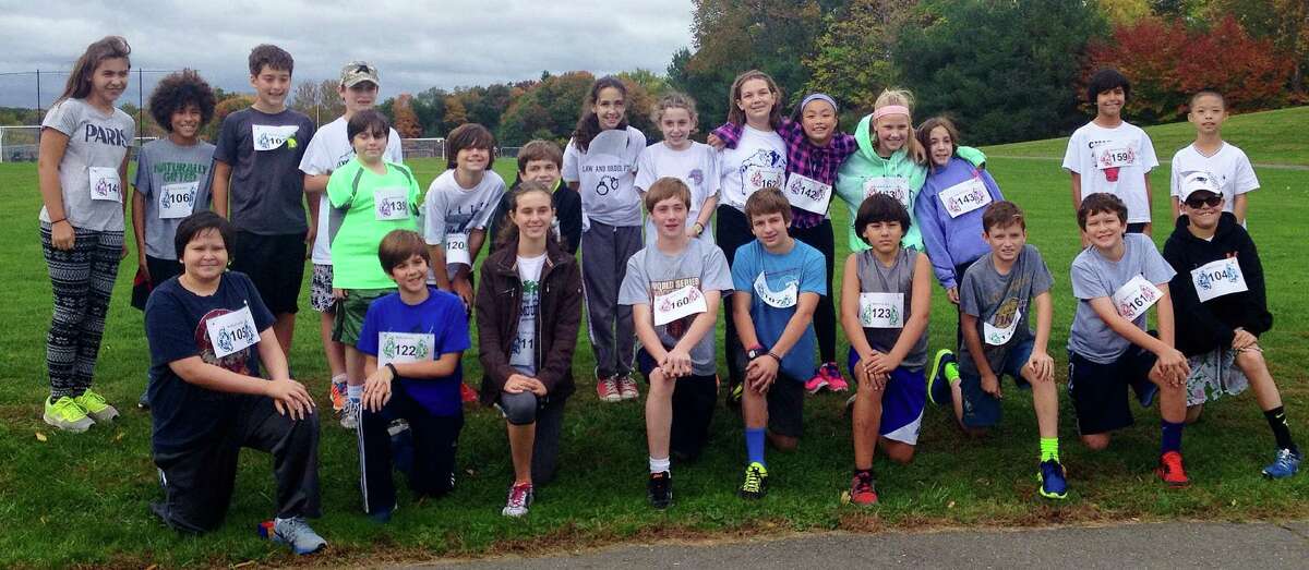 Students from Bedford Middle School recently ran a combined total of nearly 70 miles to support Save the Children's "Run for Kids" project.