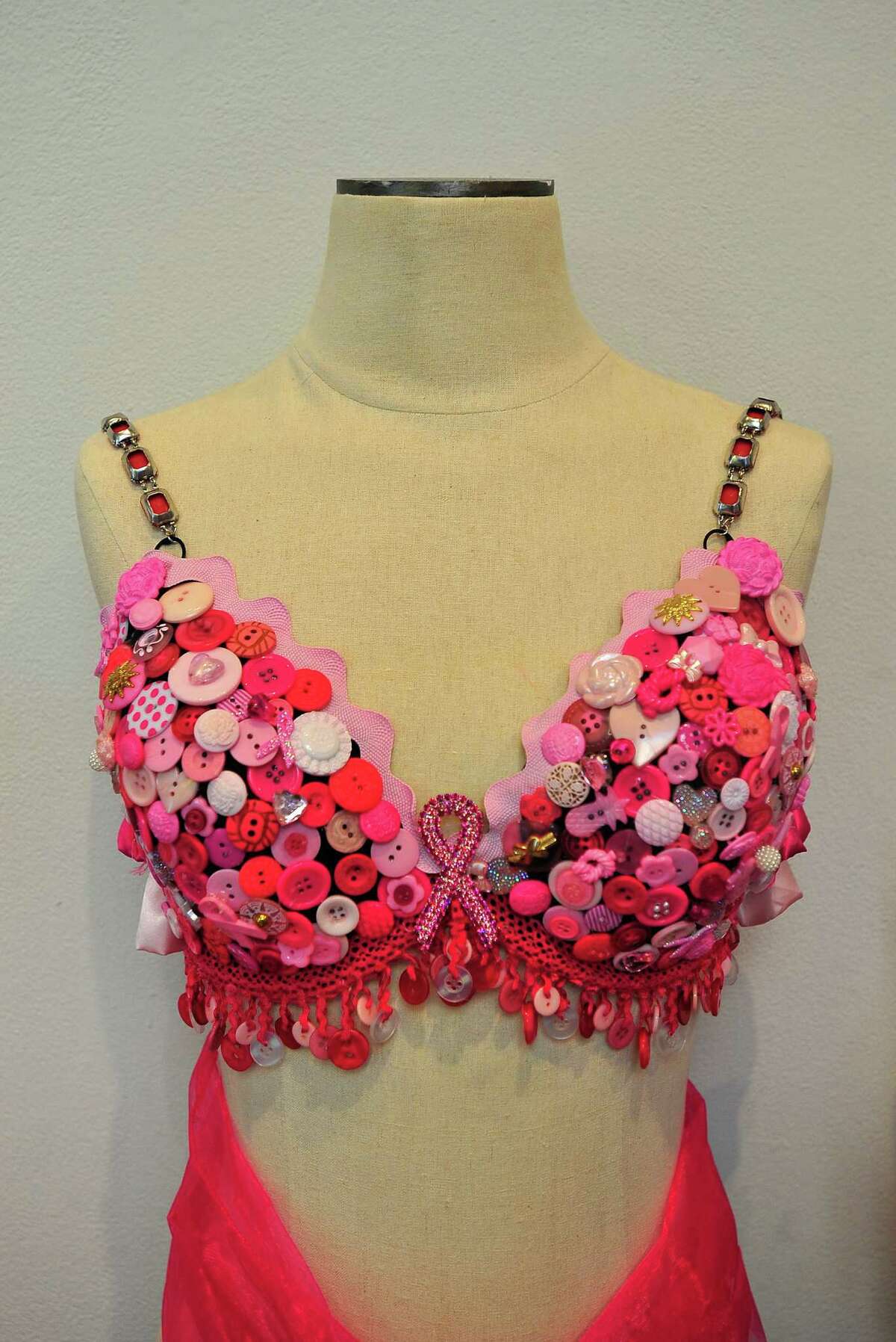 Decorated Bra For Breast Cancer Awareness Breast Cancer Awareness Bras