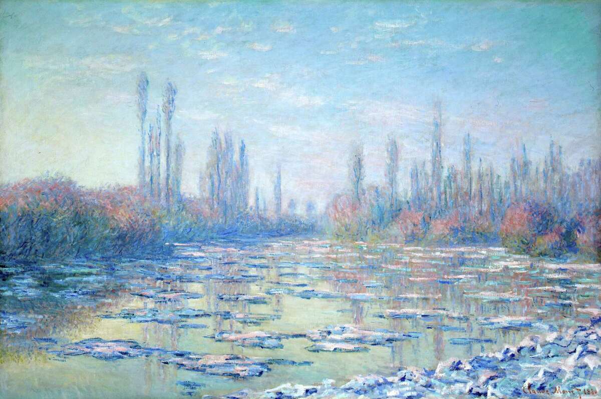 Claude Monet's "The Floating Ice" is on view ﻿at the Museum of Fine Arts, Houston in the exhibition "Monet and the Seine: Impressions of a River."﻿