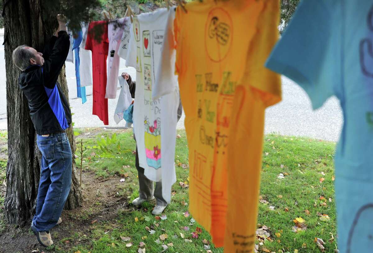 7th Annual Clothesline Project in Trumbull targets domestic violence
