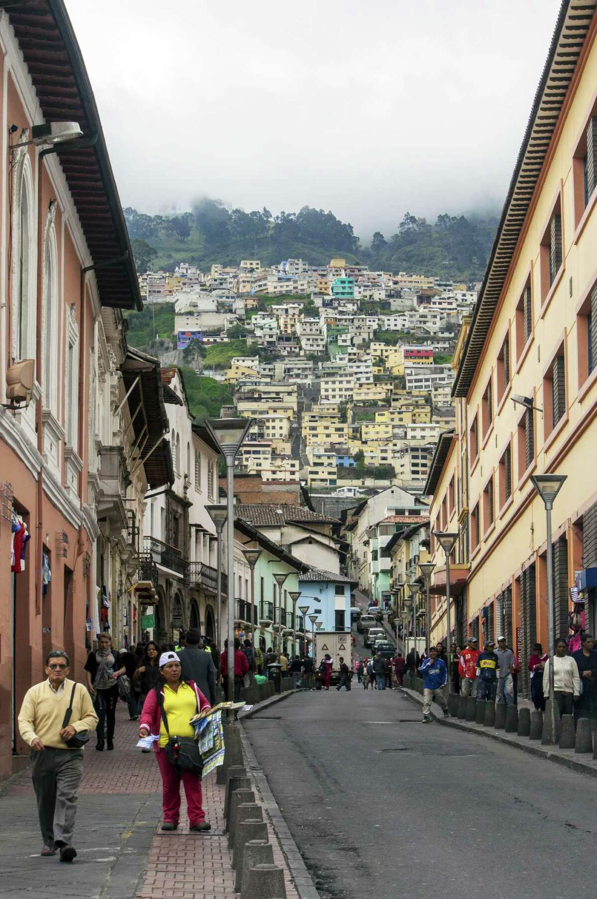 The historic center of Quito has one of the largest, least-altered ﻿historic centers in the Americas.