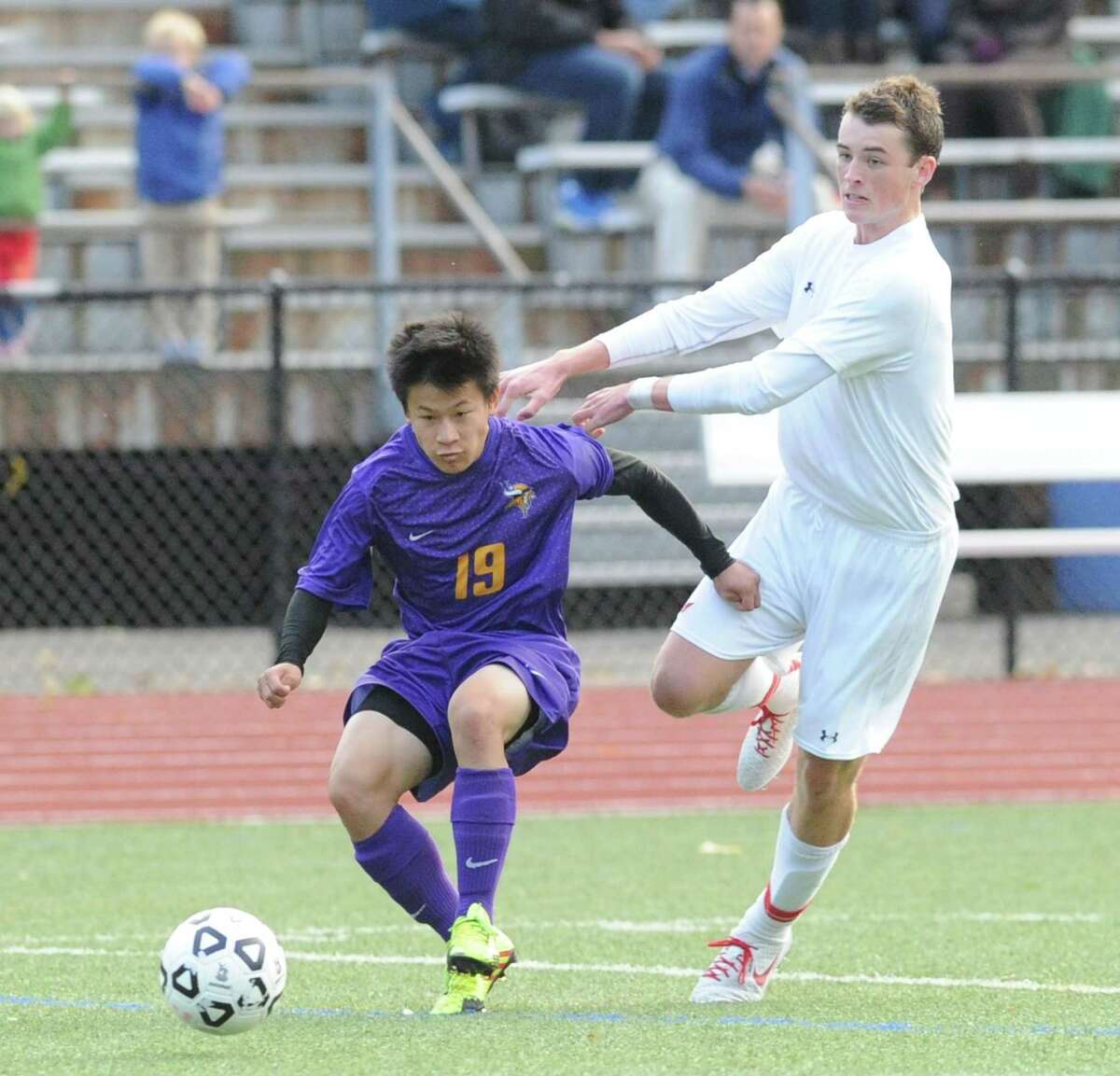 Greenwich downs Westhill in FCIAC boys soccer tournament quarterfinals