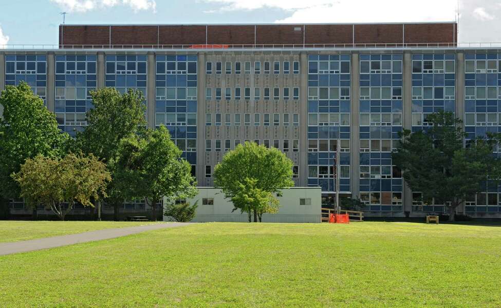 Formerly headed for demolition, Harriman campus building in Albany revived