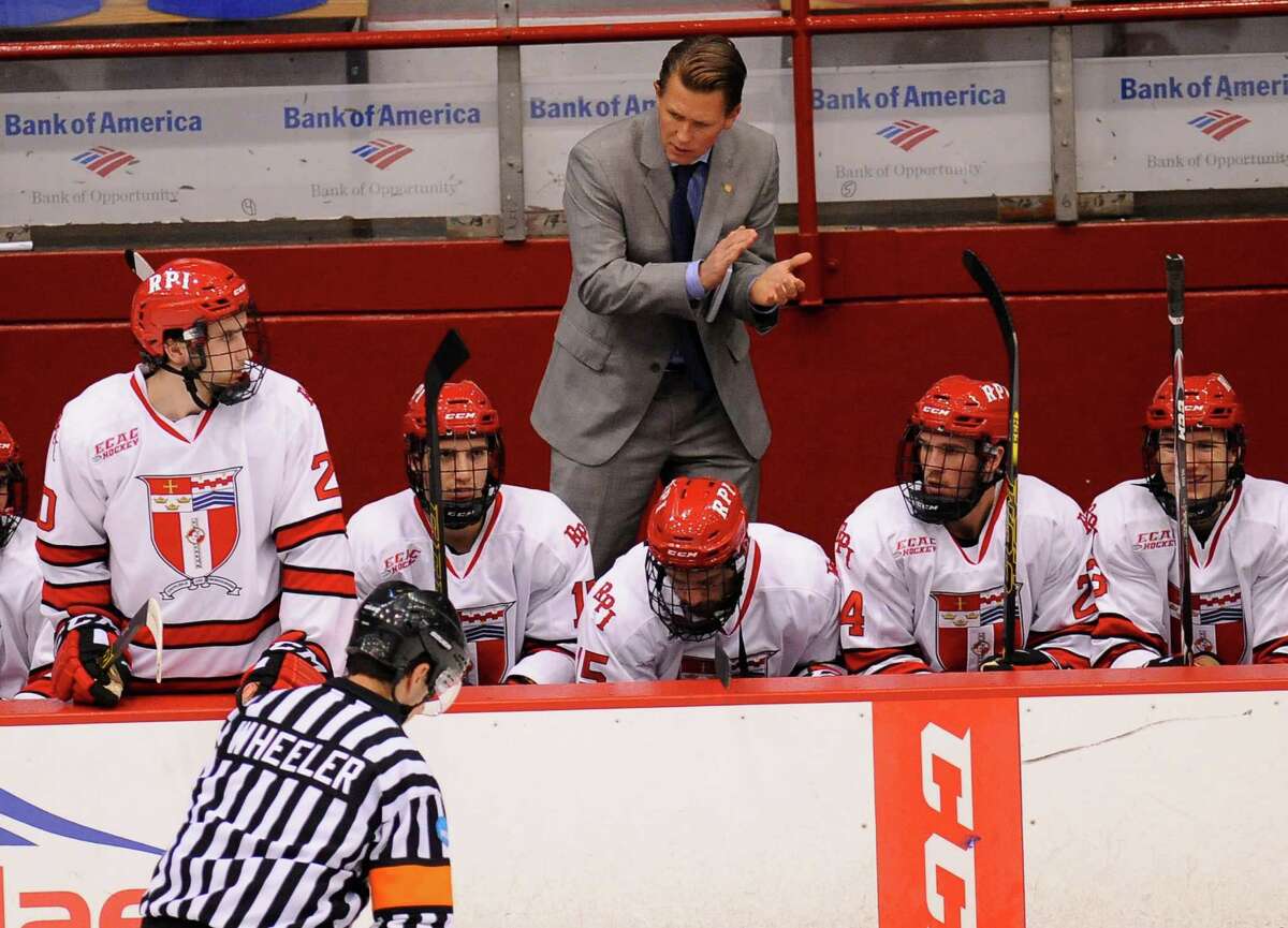 RPI Hockey Falls To Bentley In Troy