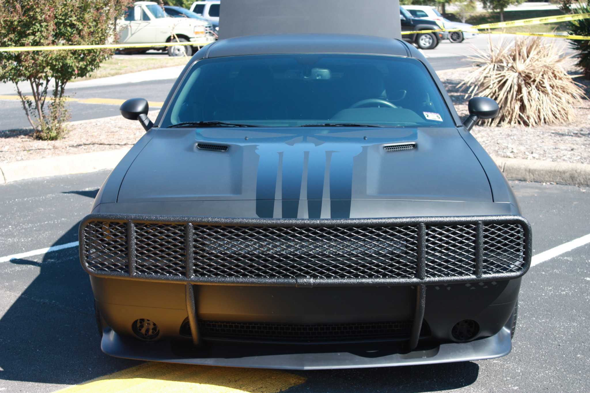 Punisher-themed Dodge Challenger customized by Tim Duncan's shop, signed by  Stan Lee can be yours
