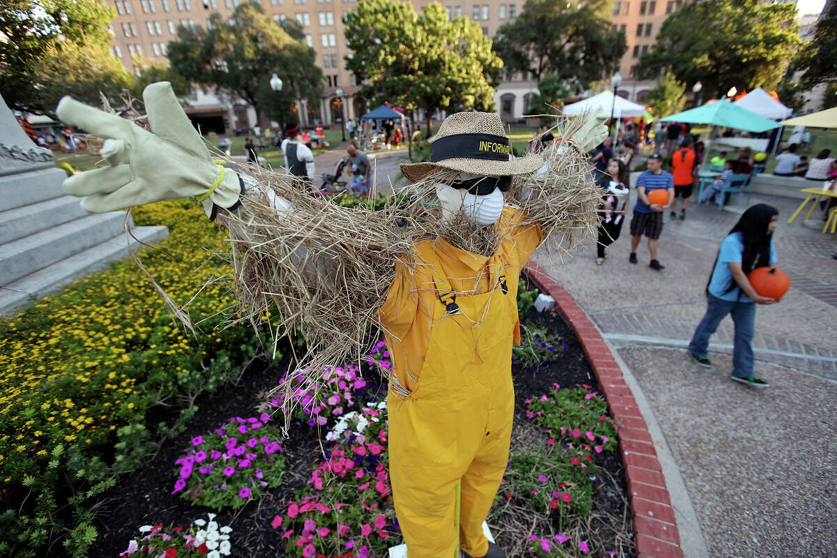 Comfort gets into the fall spirit with annual scarecrow invasion