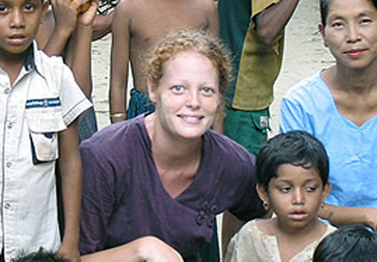 This undated image provided by University of Texas at Arlington shows Kaci Hickox. In a Sunday, Oct. 26, 2014 telephone interview with CNN, Hickox, the nurse quarantined at a New Jersey hospital because she had contact with Ebola patients in West Africa, said the process of keeping her isolated is "inhumane." (AP Photo/University of Texas at Arlington) ORG XMIT: NY118