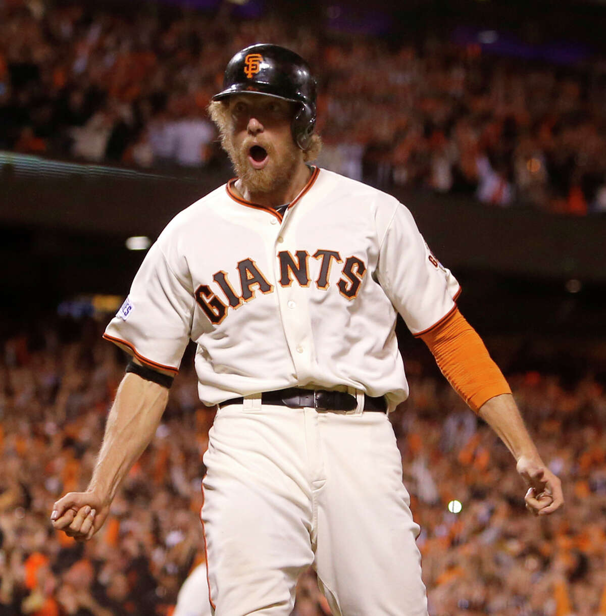 Hunter Pence digs Dockers Dugout Pants