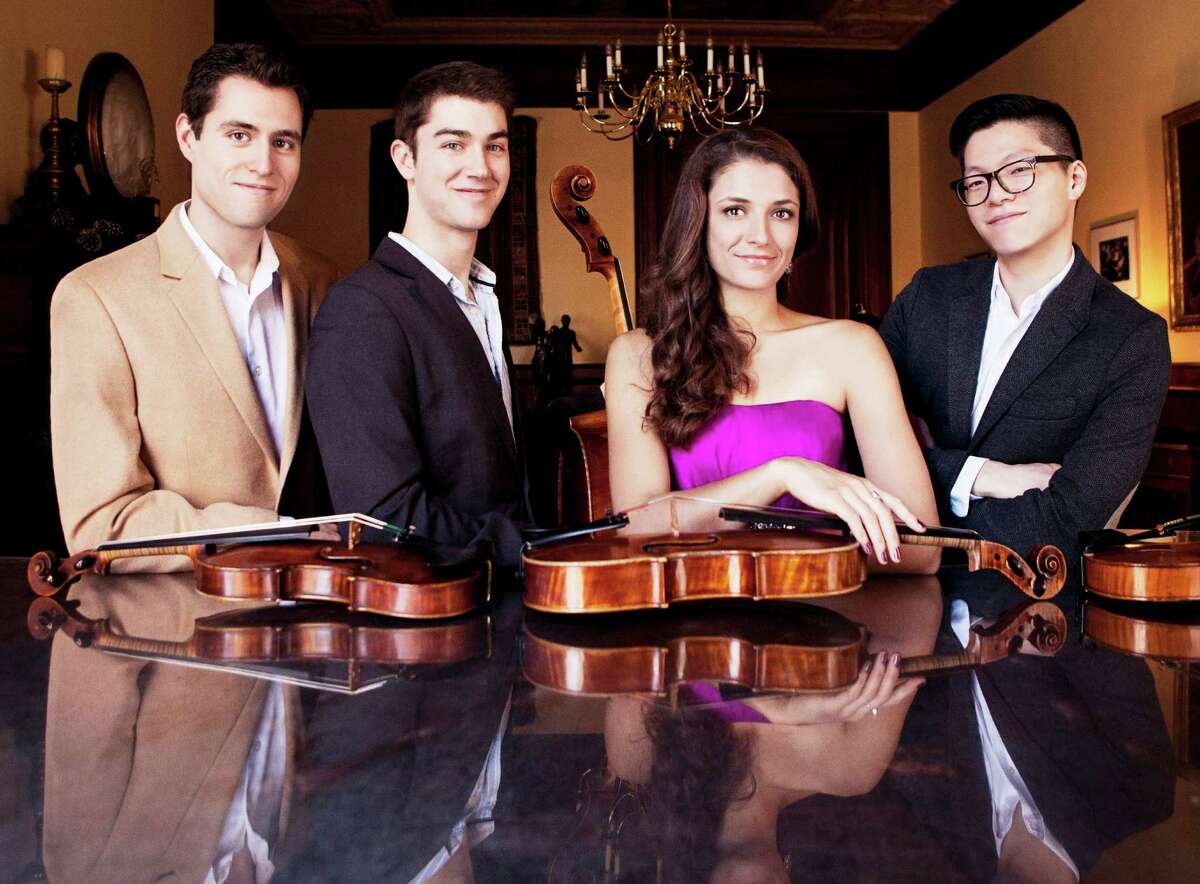 The Dover Quartet will perform at the Westport Arts Center on Saturday afternoon, Nov. 8. The New Yorker magazine called the group the "young American string quartet of the moment.âÄù