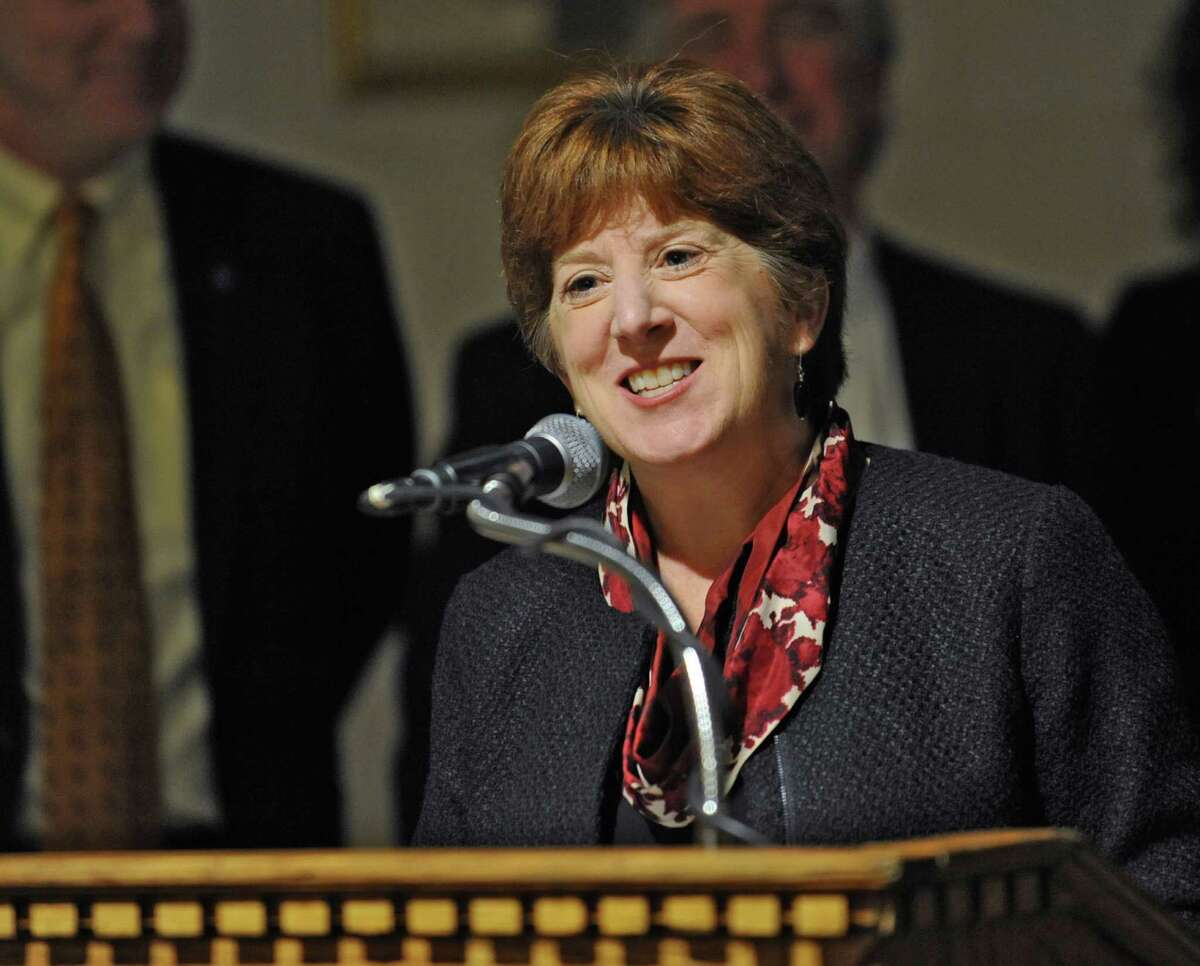 Mayor Kathy Sheehan announces the Albany's effort to rezone the entire city on Wednesday, Oct. 29, 2014, in Albany, N.Y. (Lori Van Buren / Times Union)