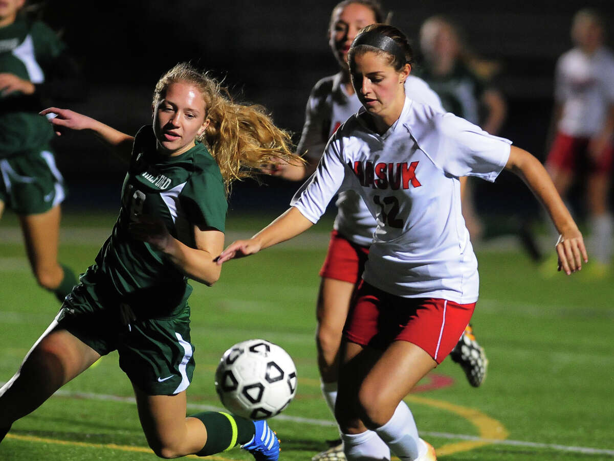 New Milford Girls Edge Masuk For Swc Soccer Crown