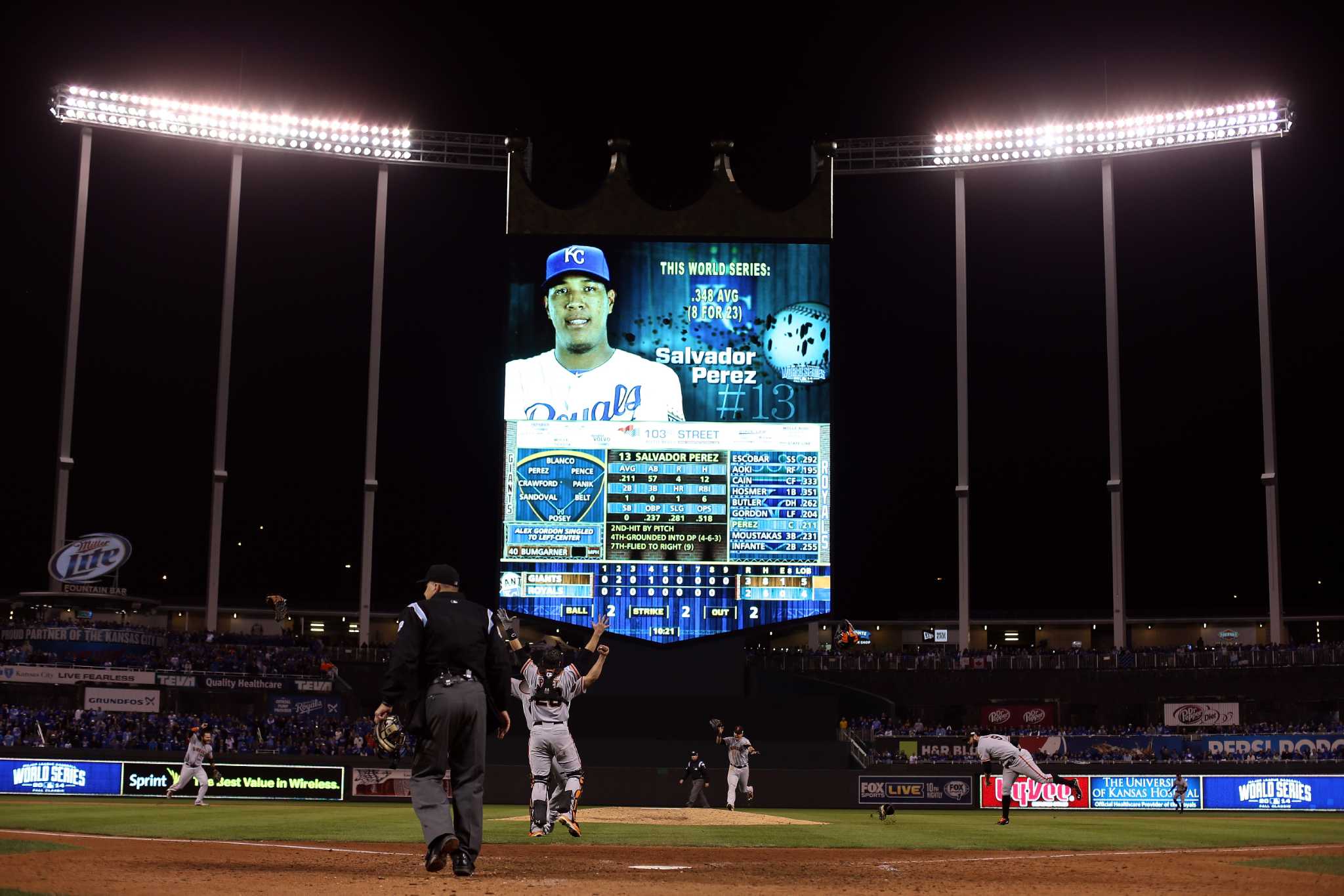 6/18/09 at Kauffman Stadium