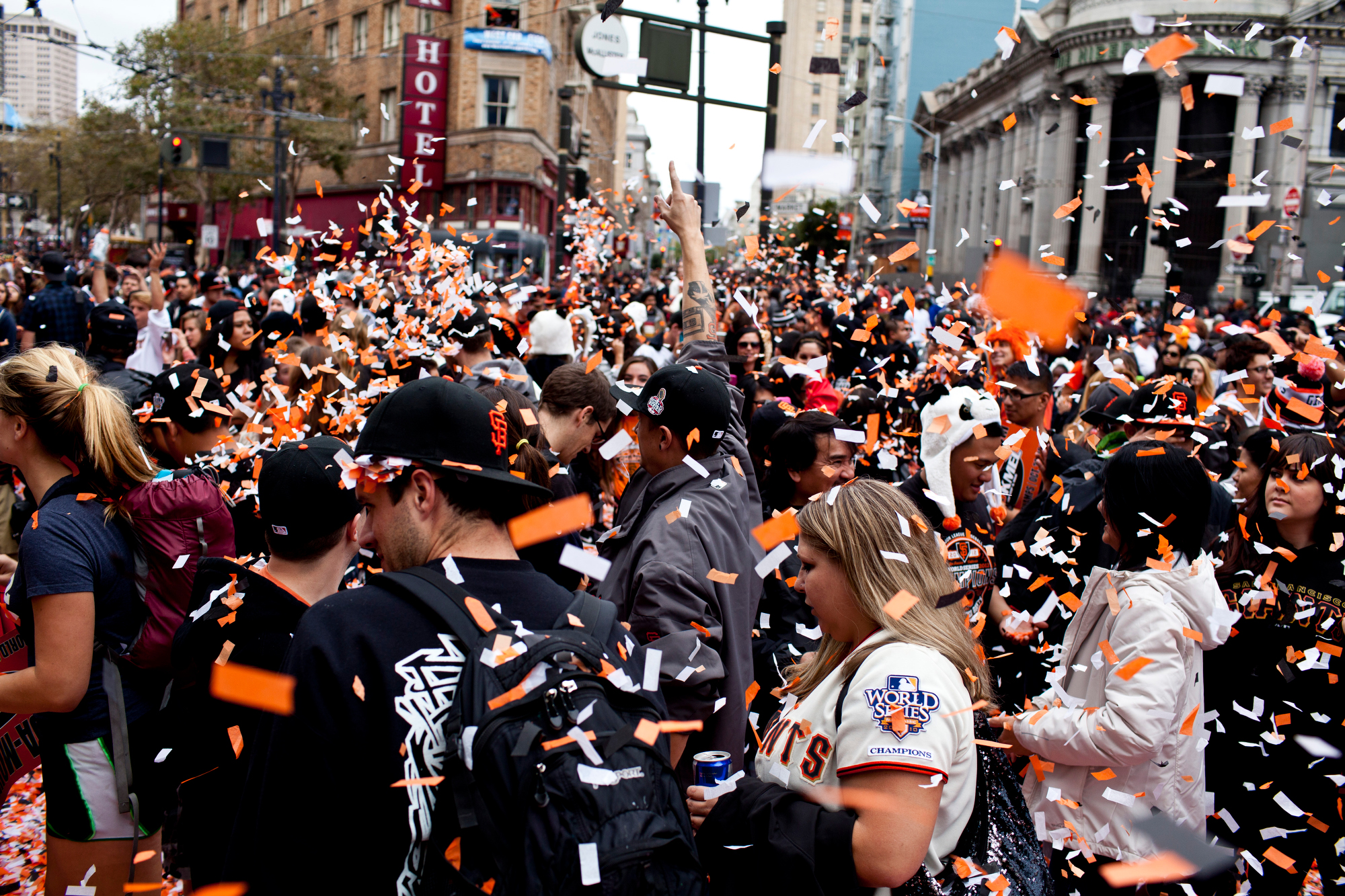 2012 World Series Champions San Francisco Giants Parade Madison