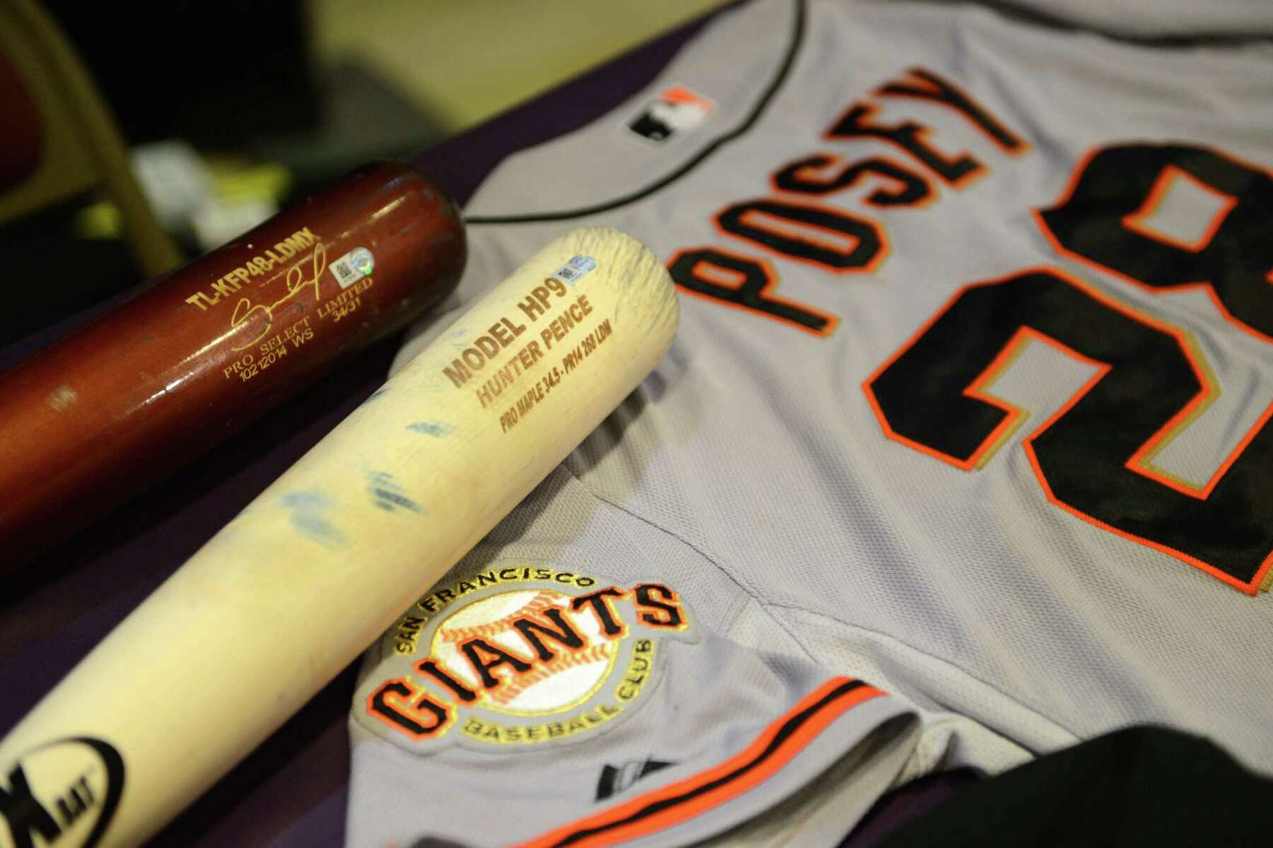 Posey San Francisco Giants 2014 World Series Jersey for Sale in