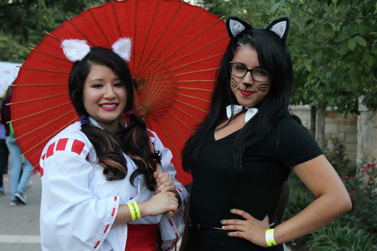 Families had an evening of costumes and fun, during Zoo Boo at the San Antonio Zoo on Wednesday, Oct. 30, 2014.