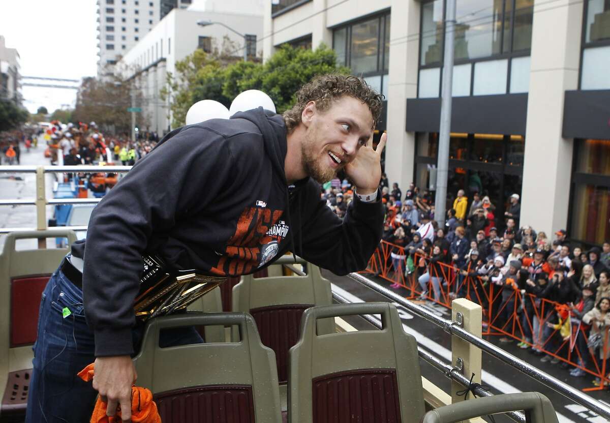 San Francisco goes orange, black for Giants parade