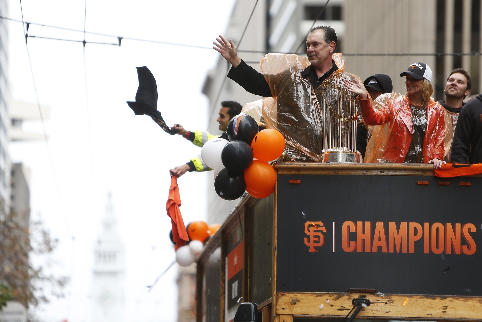 Bumgarner's MVP of Giants' victory parade, too