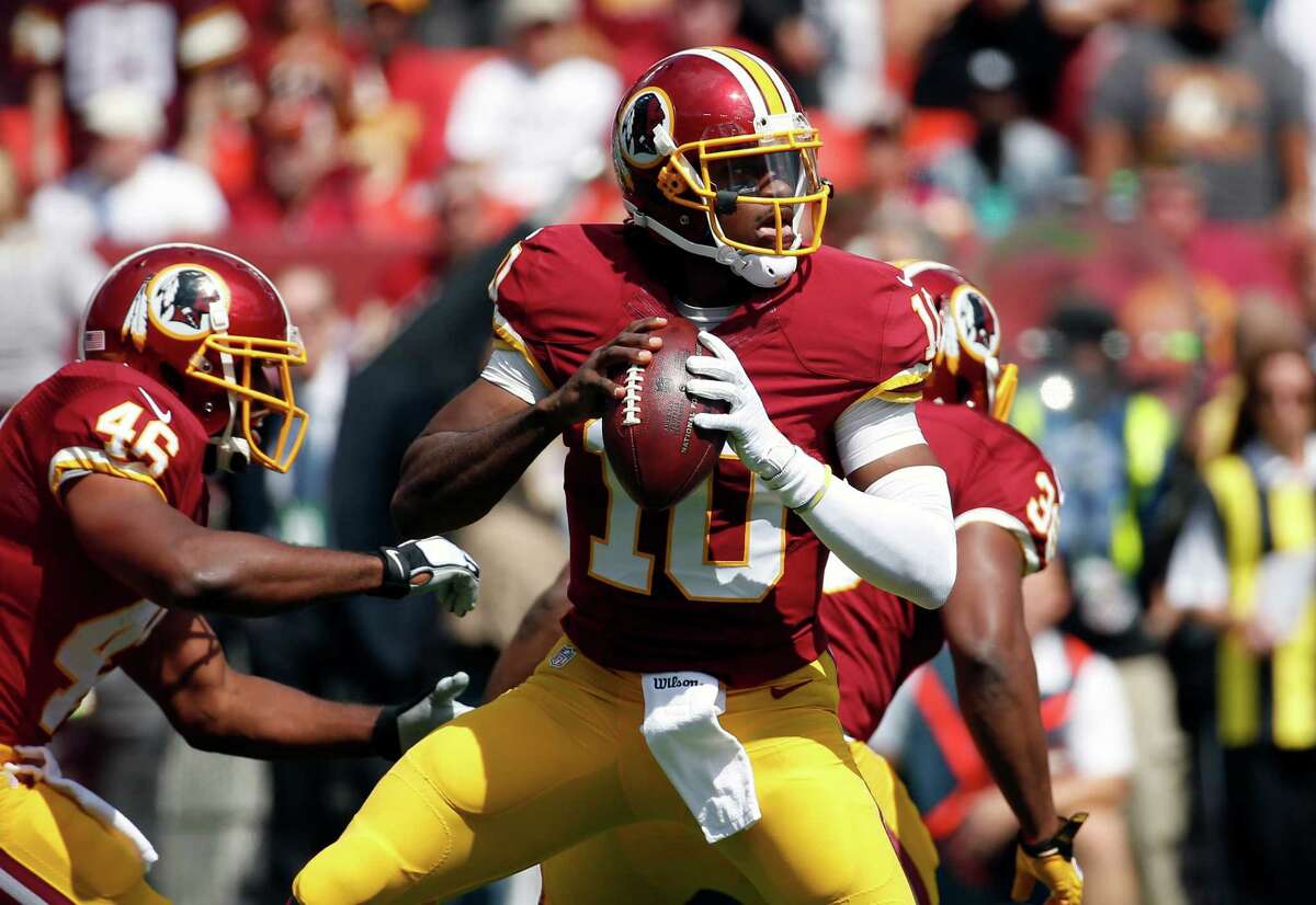 Monday Night Football's Robert Griffin III on the sidelines before