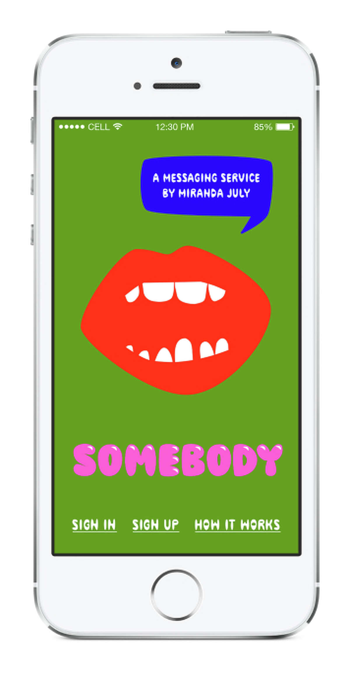 Miranda July, Somebody™, 2014 Created with support from Miu Miu.
