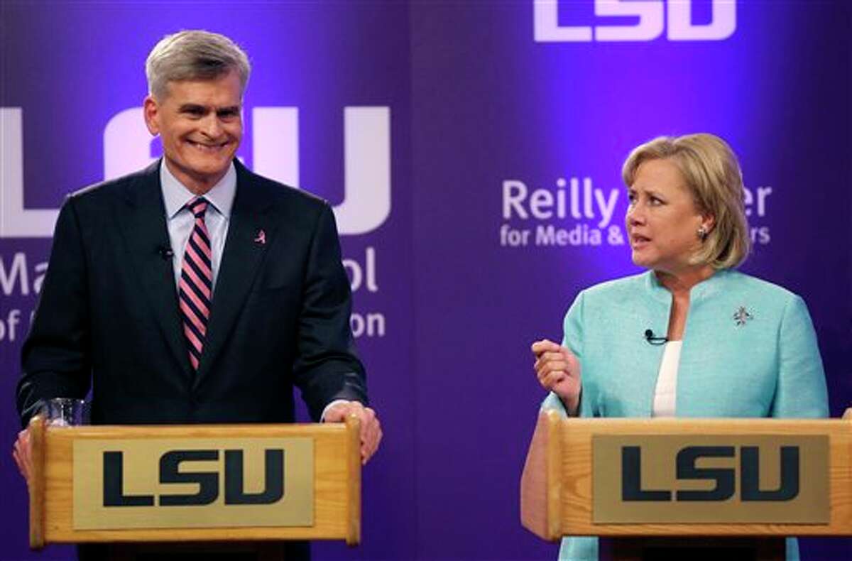 In Louisiana, a tight contest between Rep. Bill Cassidy, the Republican front runner, and Democratic Sen. Mary Landrieu could help decide what party controls the Senate -- and who wields the gavel as head of the Energy and Natural Resources Committee next year. Landrieu, the current panel chairman, has touted the clout that role provides to Louisiana voters where oil and gas drilling is a way of life. Cassidy has countered that Landrieu's energy committee chairmanship hasn't translated into action on oil and gas industry priorities, including the Keystone XL pipeline. With Tea Party-backed Republican Rob Maness also siphoning off votes, the race could go into overtime. Louisiana will hold a runoff if no candidate gets more than 50 percent of the vote. (Photo: AP Photo/Gerald Herbert)