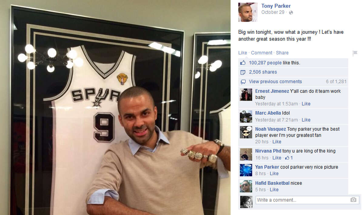 Spurs show off championship rings on social media