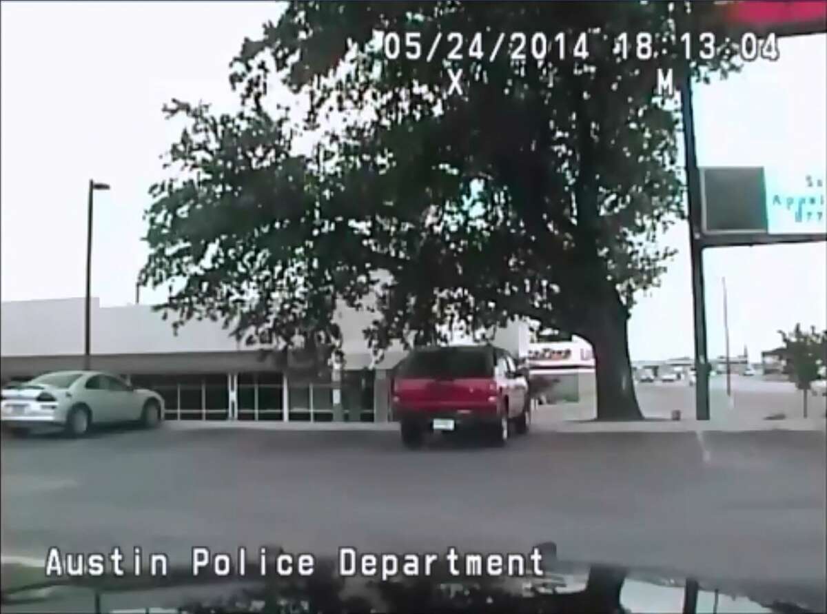 The Austin Police Department has apologized after a video posted to YouTube showed two of its officers making rape jokes while in a patrol car. The May 24 video, posted on Oct. 30 by Austin lawyer Drew Gibbs, who told Austin TV station KXAN he obtained the footage via an open records request. In the dashcam video, officers are heard saying that if they "ride out for a week, crime is gonna be on the run and (expletive) non-existent. (Expletive) would get real for the bad guys. The world would be at peace for a week." One officer then says, "Look at the girl over there," before blowing a whistle. The second officer is heard saying, "Go ahead and call the cops. They can't unrape you."