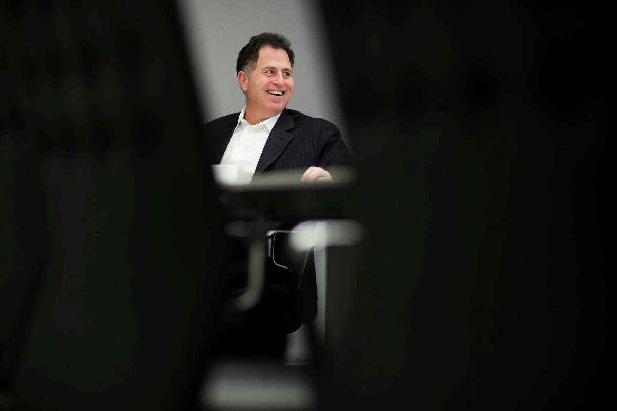 Michael Dell, founder and chief executive of Dell Inc., one of the largest personal computer makers in the world, in New York, October 22, 2014. (Damon Winter/The New York Times)