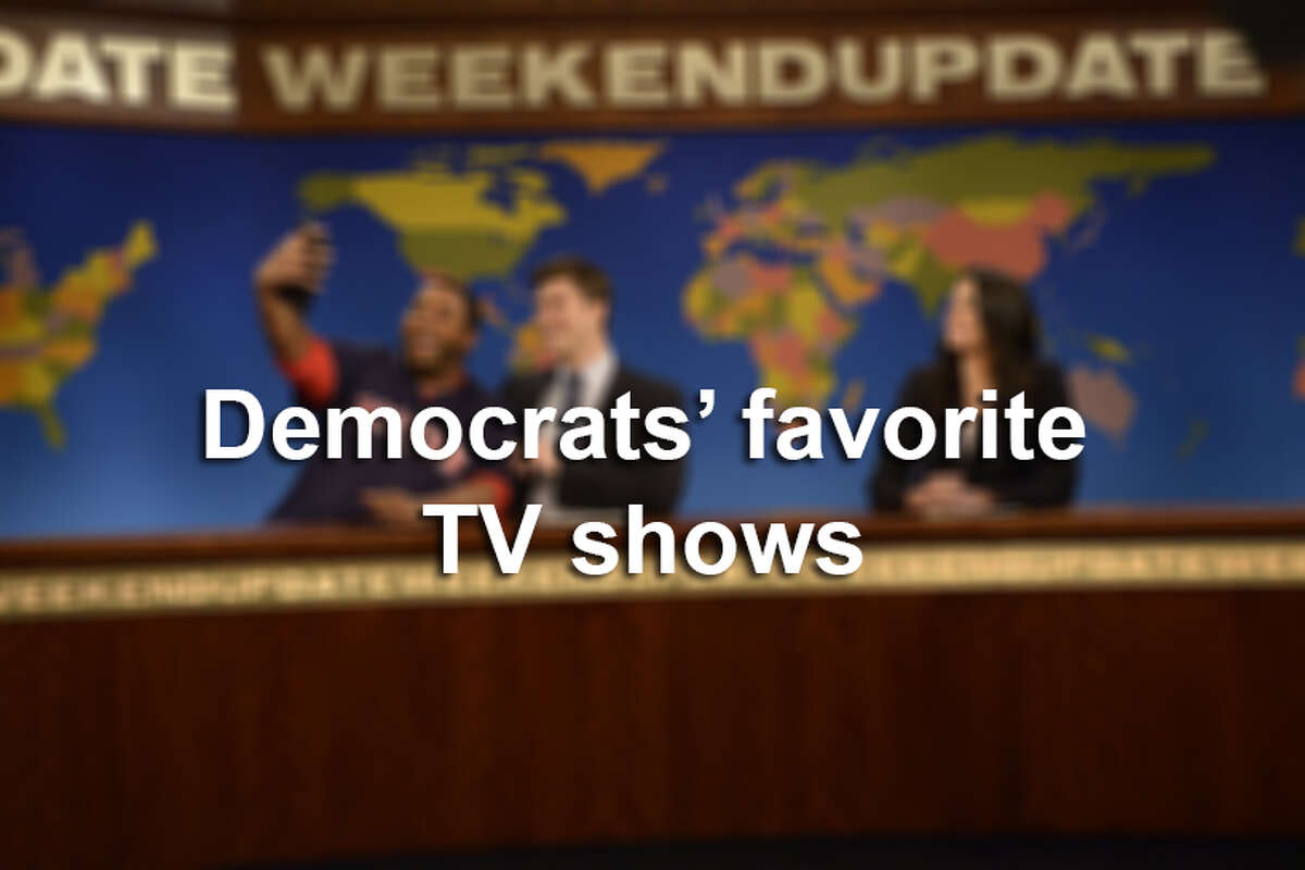 Click through the photos to see Democrats' favorite shows, according to Entertainment Weekly and Experian.