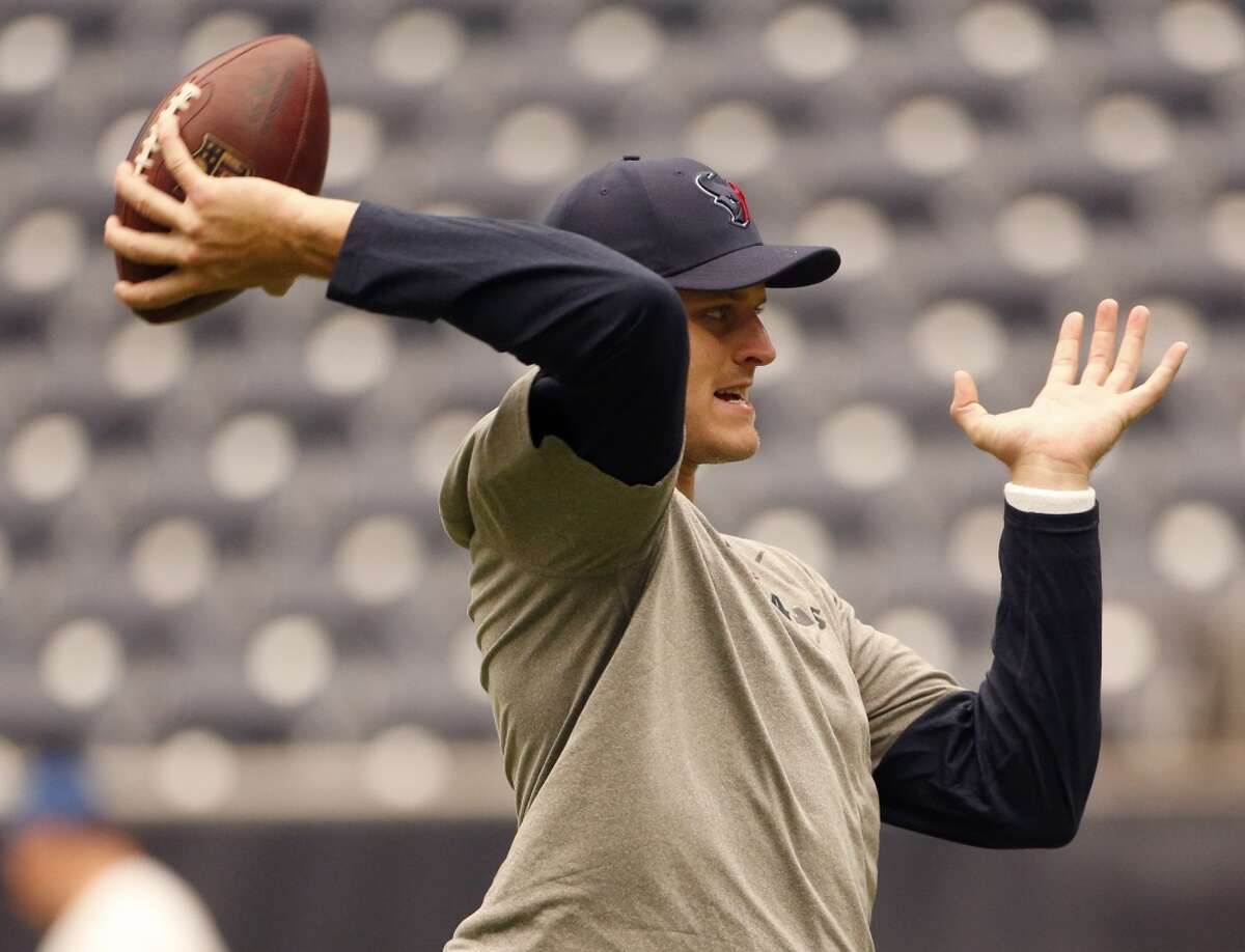 Texans It's Ryan Mallett's turn, for now