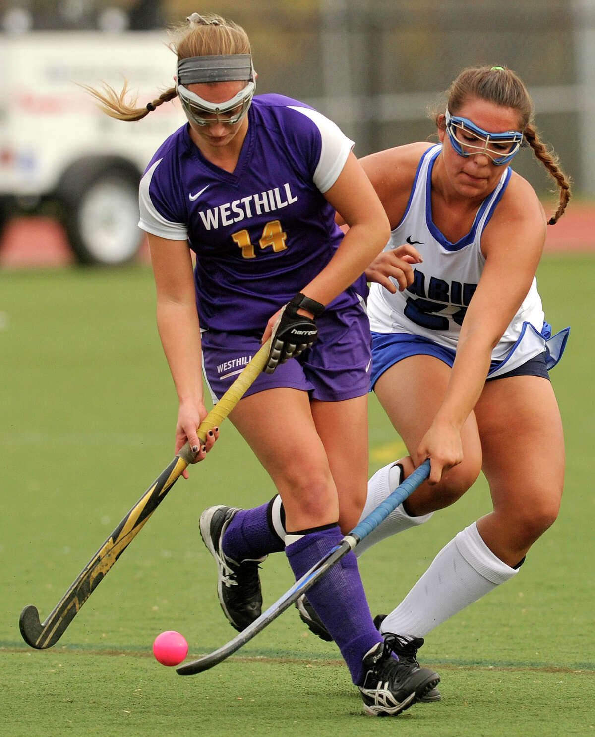 Darien field hockey tops Westhill in Class L opener