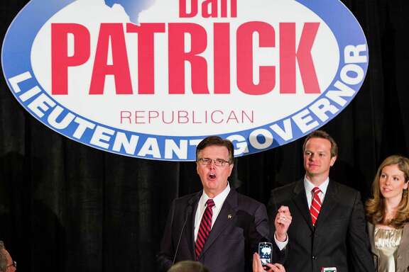 On Election Night, Dan Patrick struck a conciliatory tone, pledging to be "the lieutenant governor of all people."
