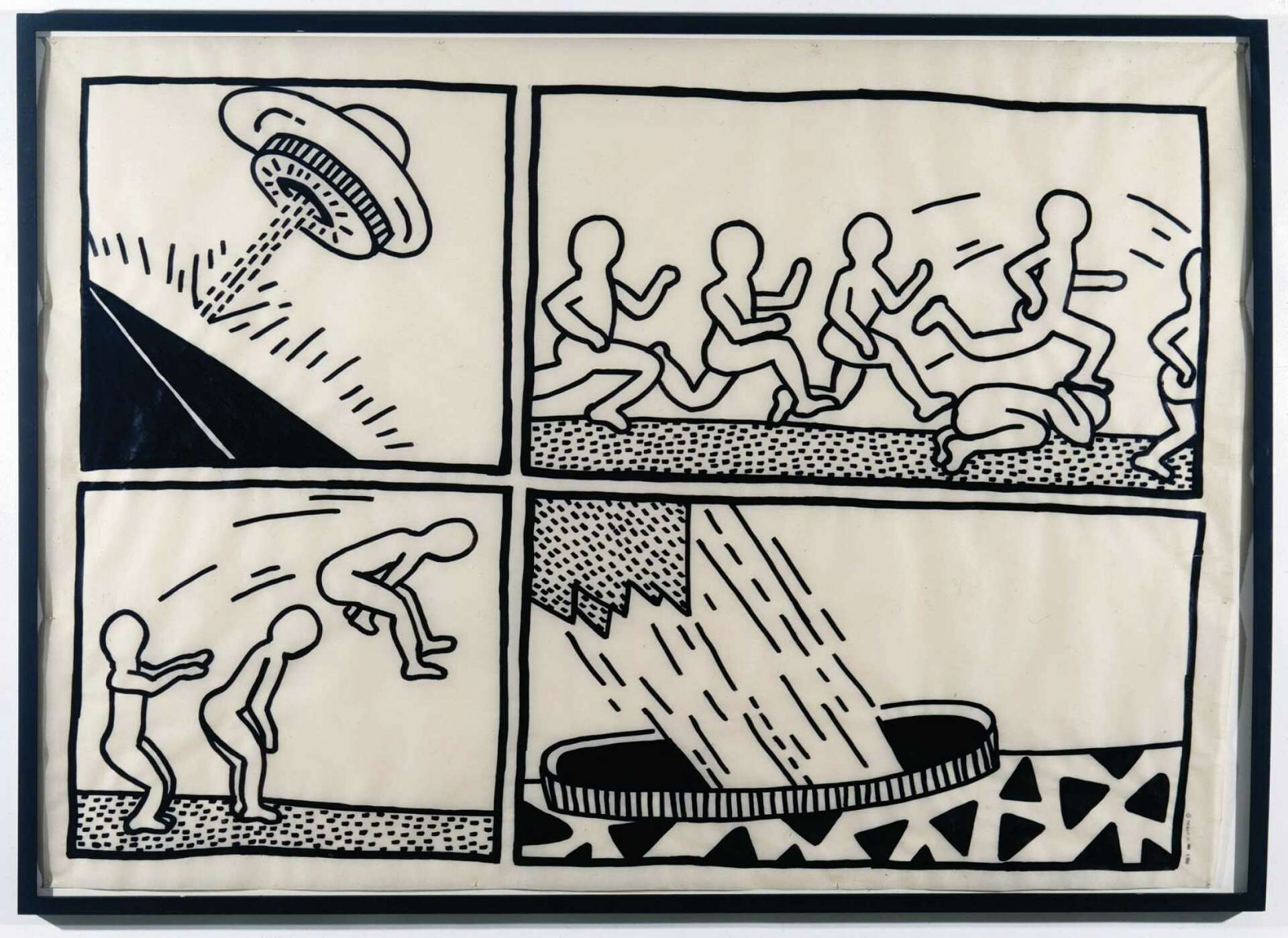 Keith Haring: The Political Line' at the de Young