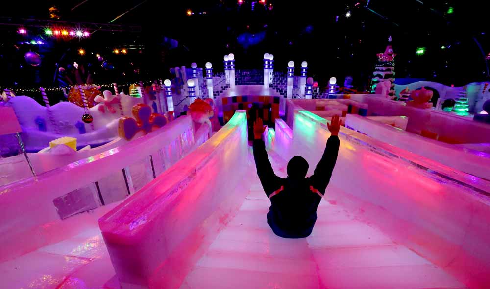 First Look At Ice Land At Moody Gardens Beaumont Enterprise