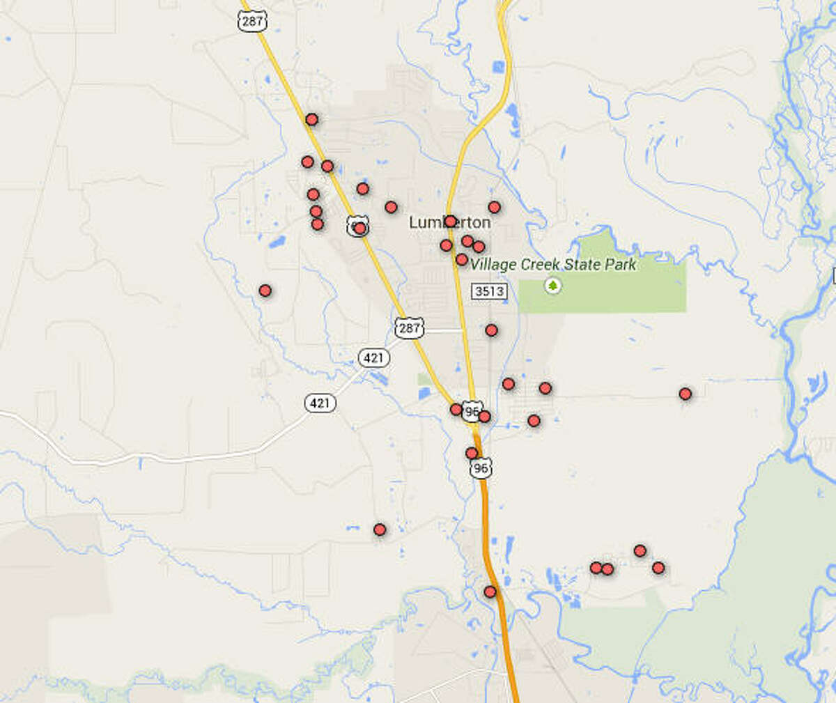 Maps Show More Than 1250 Local Sex Offenders