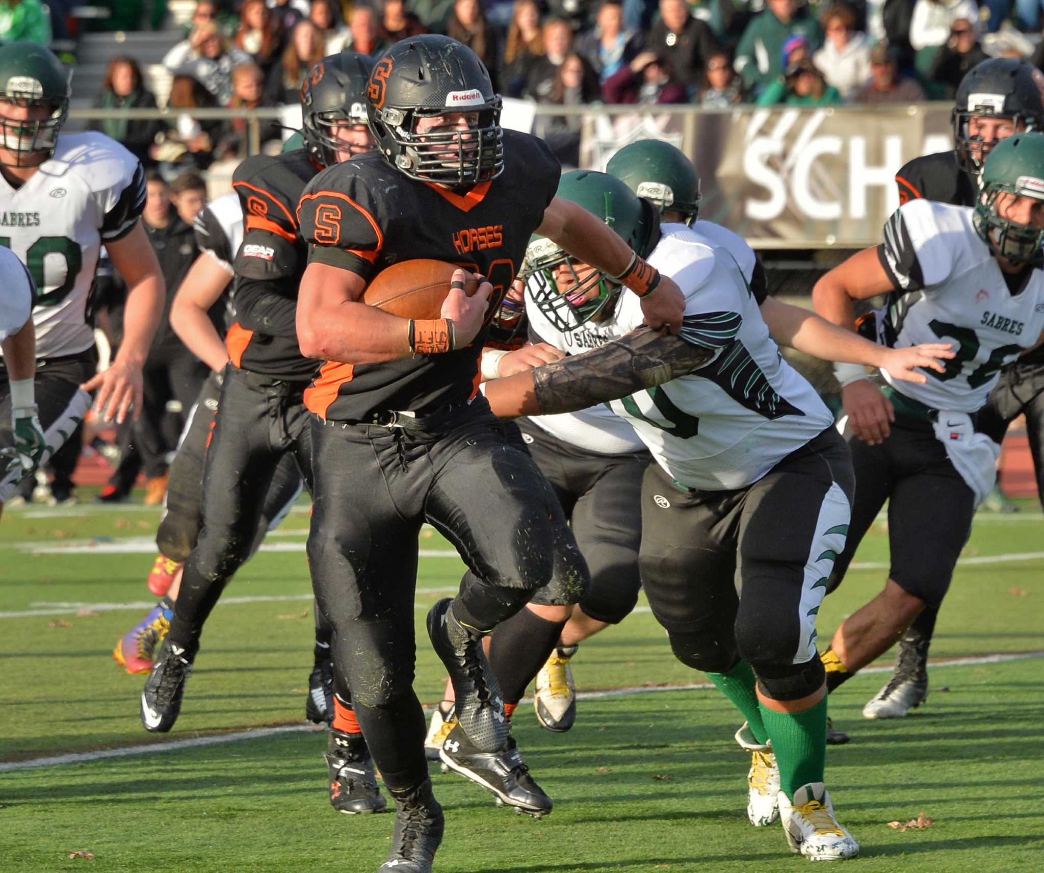 Schalmont football knocks off Schuylerville in Class B Super Bowl Schalmont football knocks off Schuylerville in Class B Super Bowl