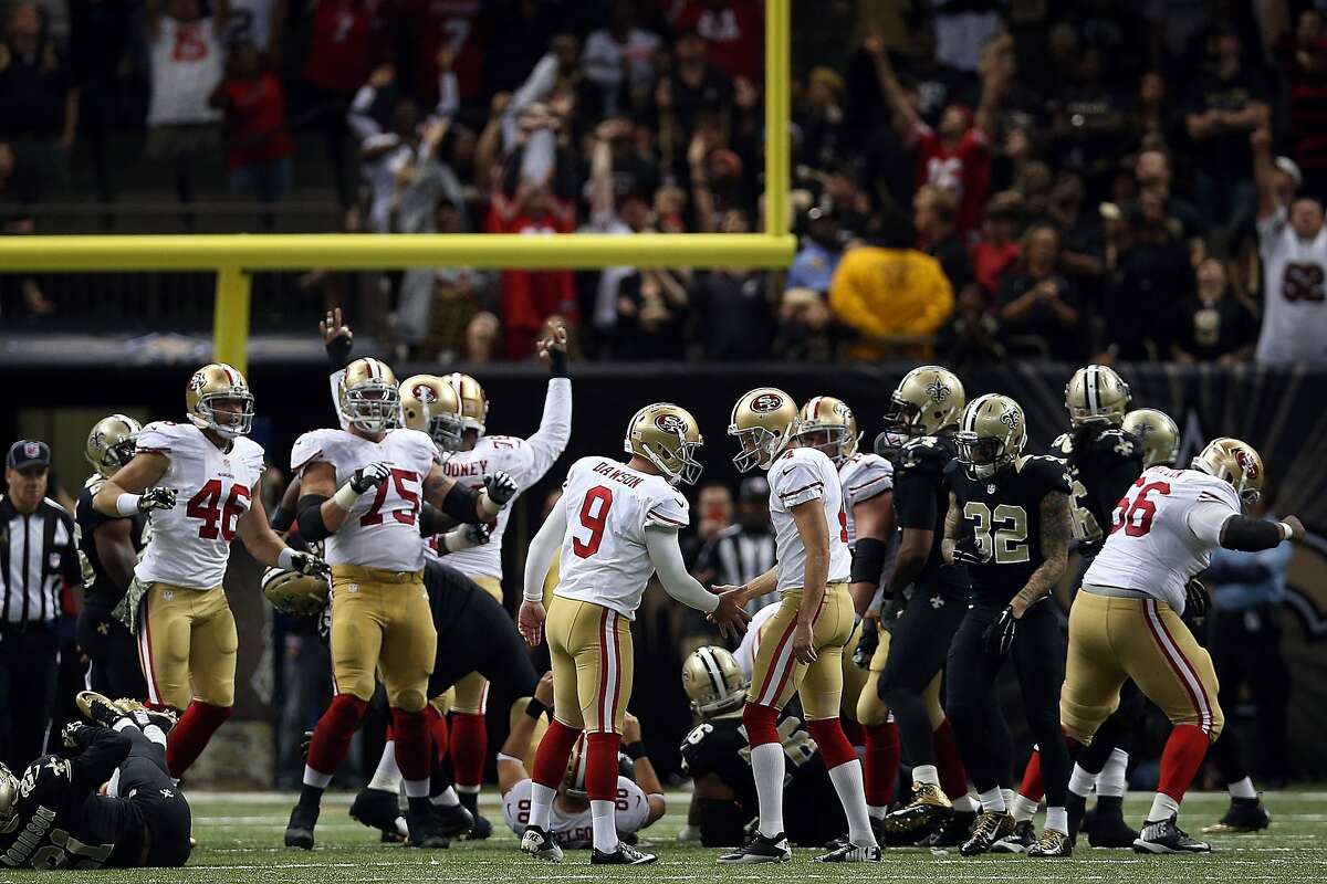 Week 10: 49ers vs. Saints