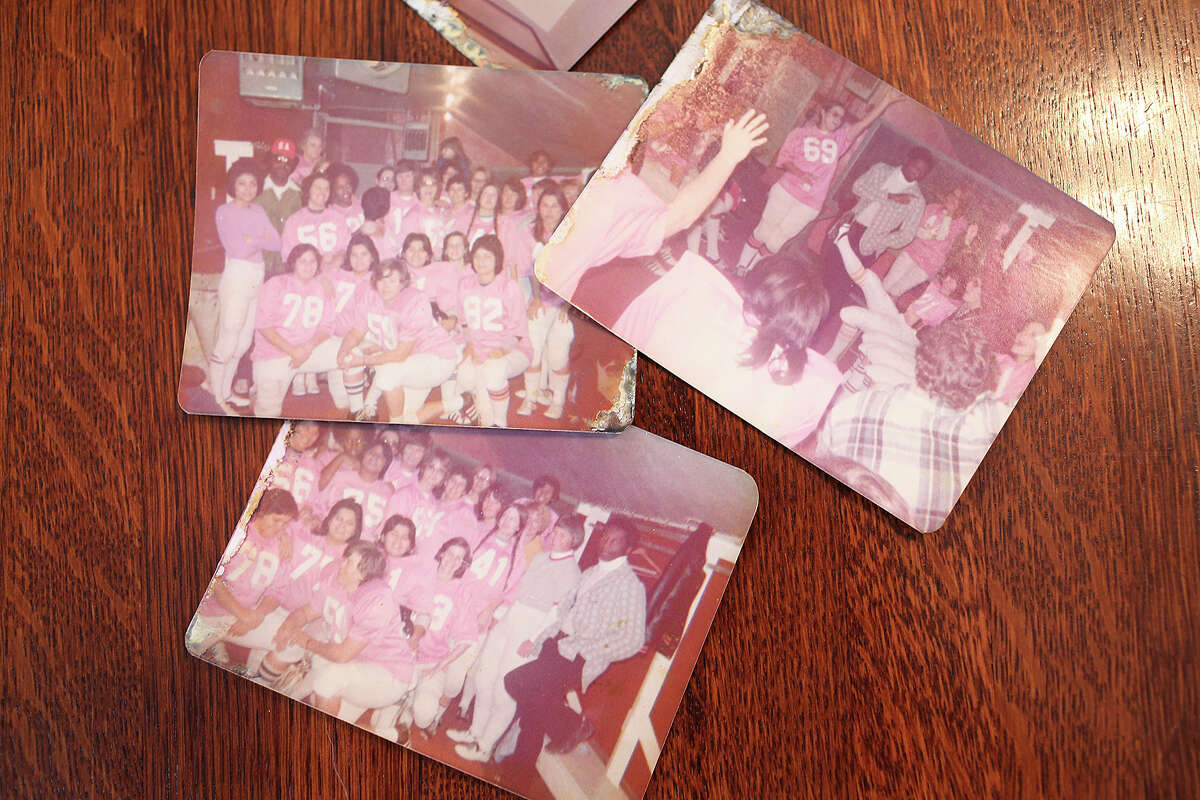 Dan Cook and the first S.A. women's football team