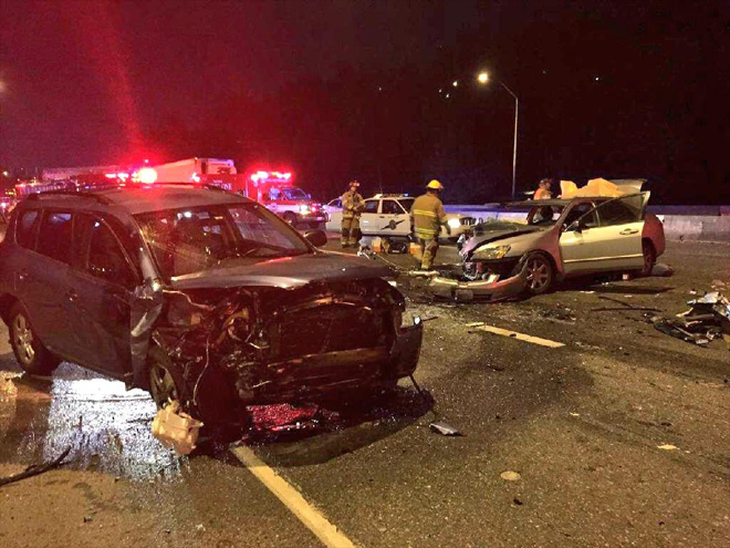 Drunken Driver, 86, Causes Wrong-way I-5 Crash