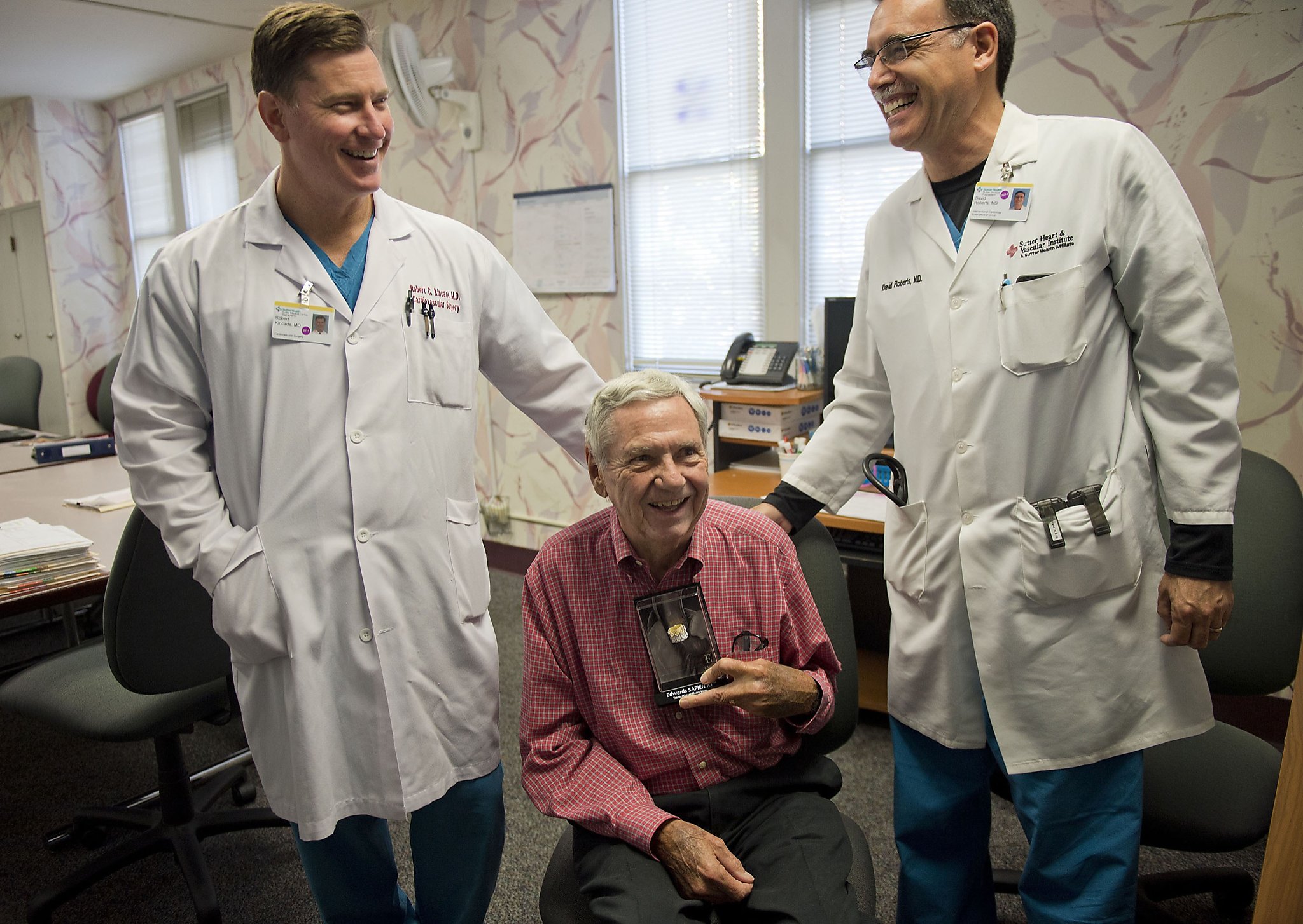 Retired doctor’s heart procedure came special delivery