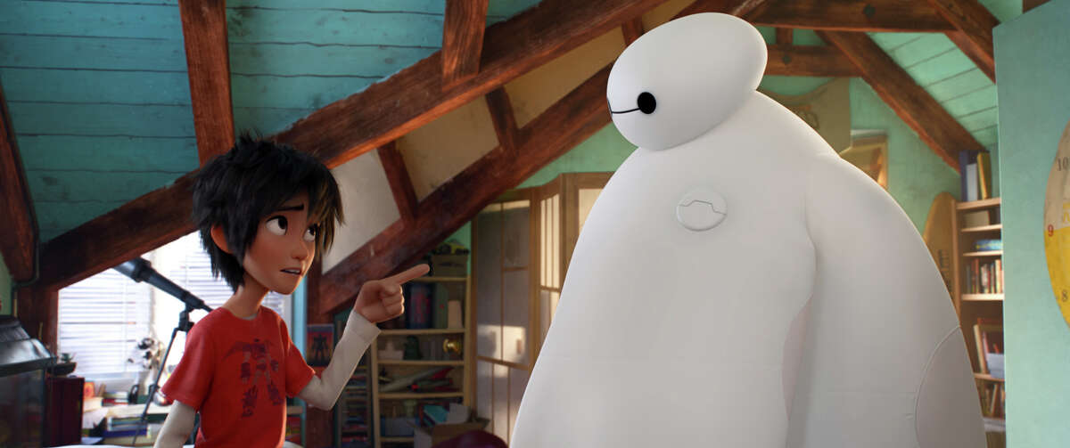 Paul Briggs drew on his personal history for an early scene between Hiro and Baymax
