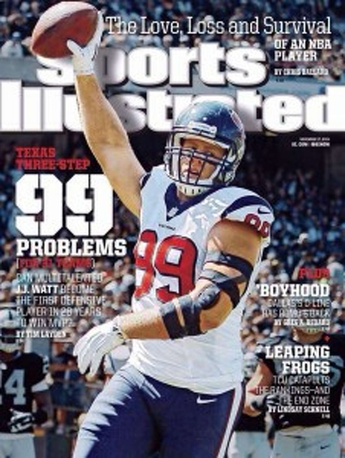 Watt makes covers of two magazines