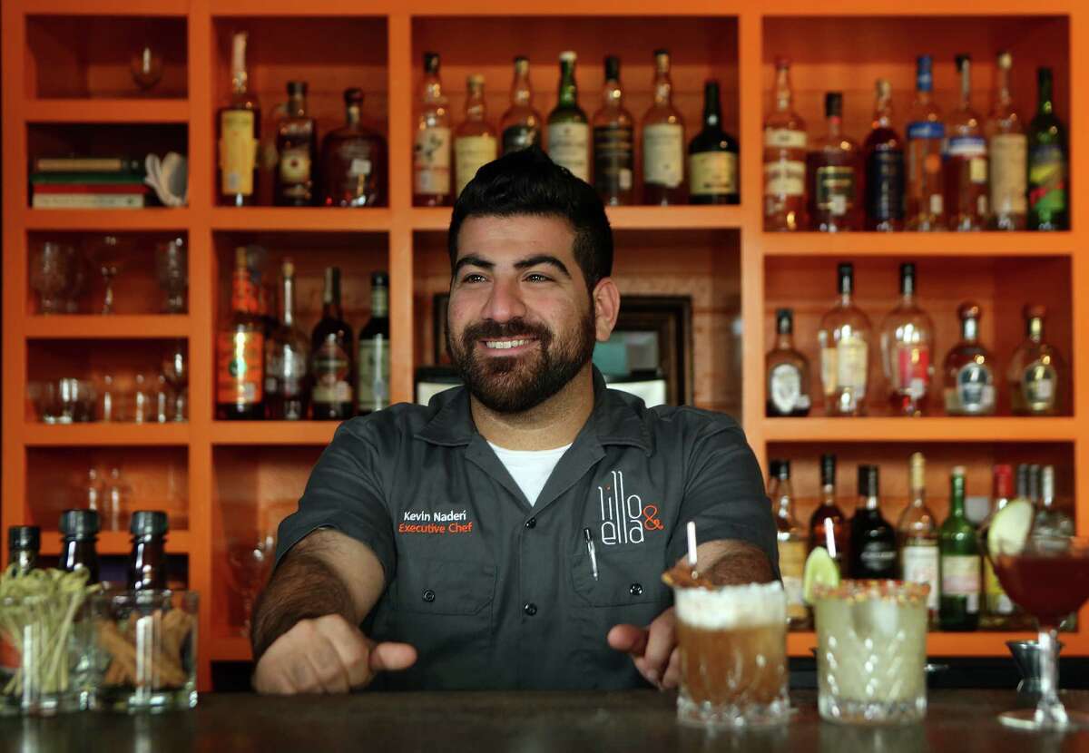 Owner and mixologist Kevin Naderi developed new cocktail menu at Lillo & Ella restaurant on Wednesday, Nov. 12, 2014, in Houston.