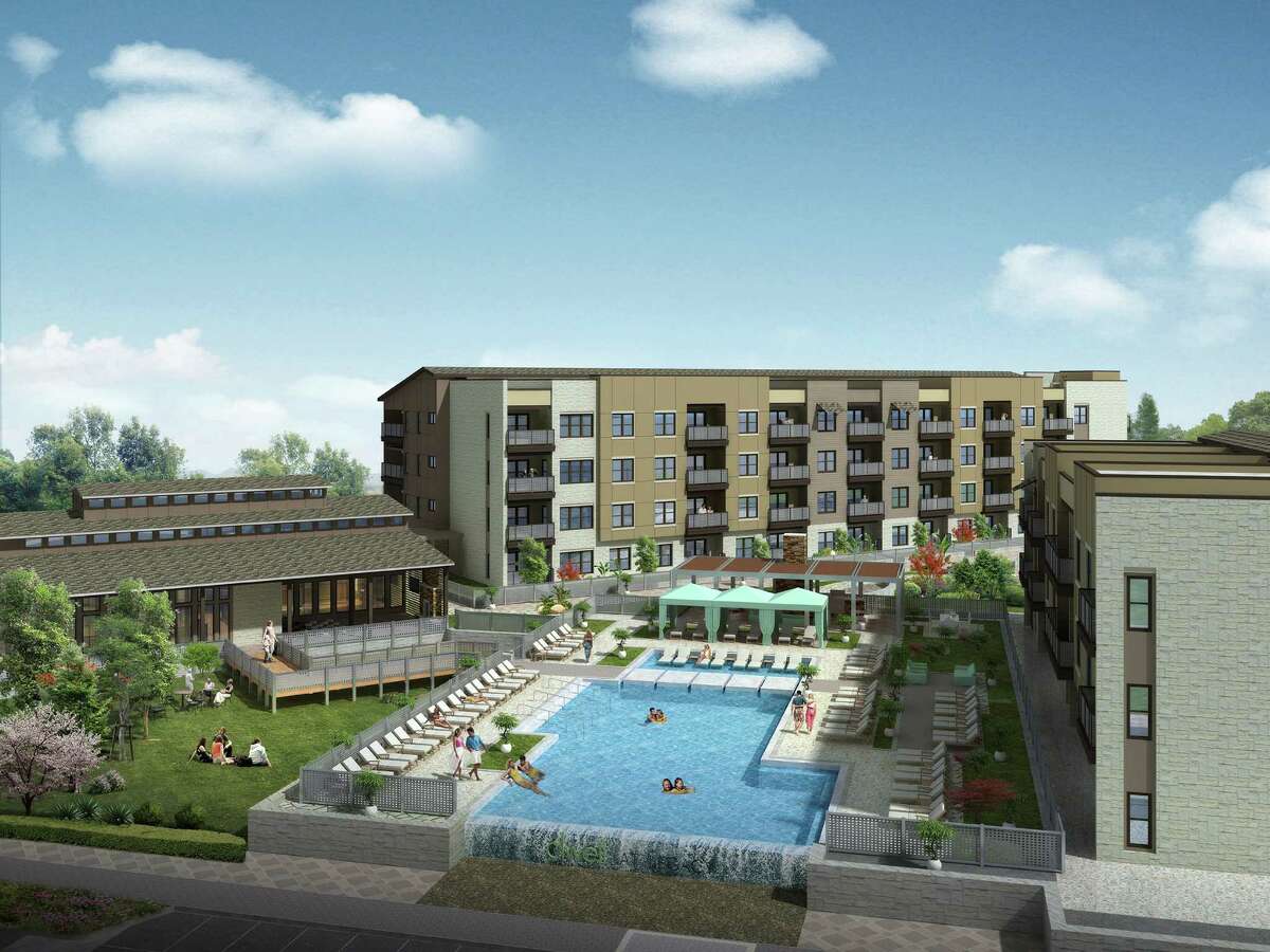 Dwell at Legacy is a planned 289-unit apartment development by Embrey Partners, Ltd., at the Legacy mixed-used center at U.S. 281 and Loop 1604.