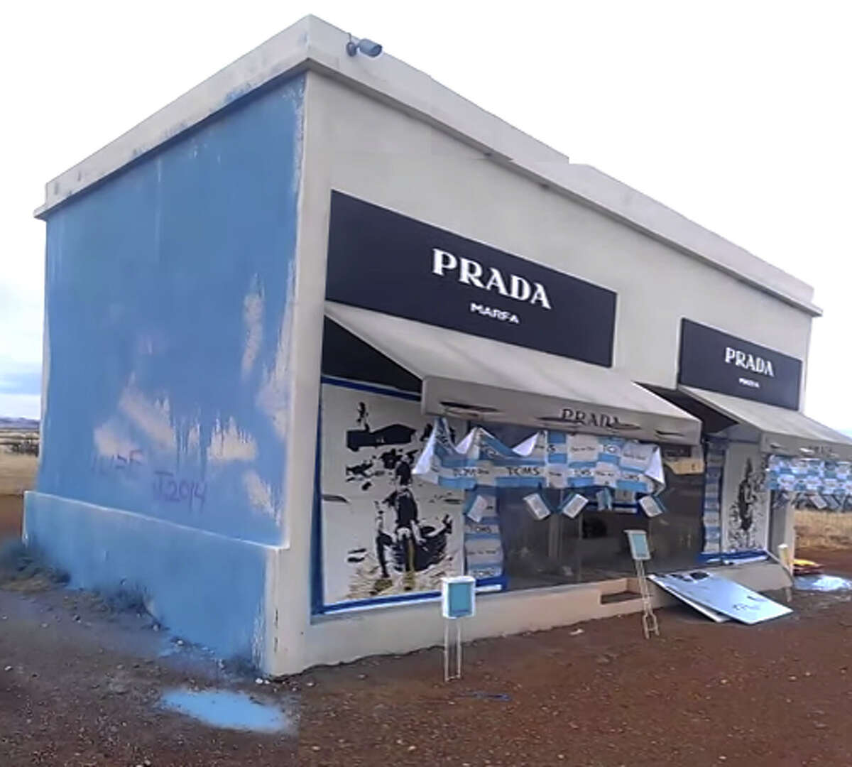 Prada Marfa vandal who turned store into TOMS protest pleads guilty