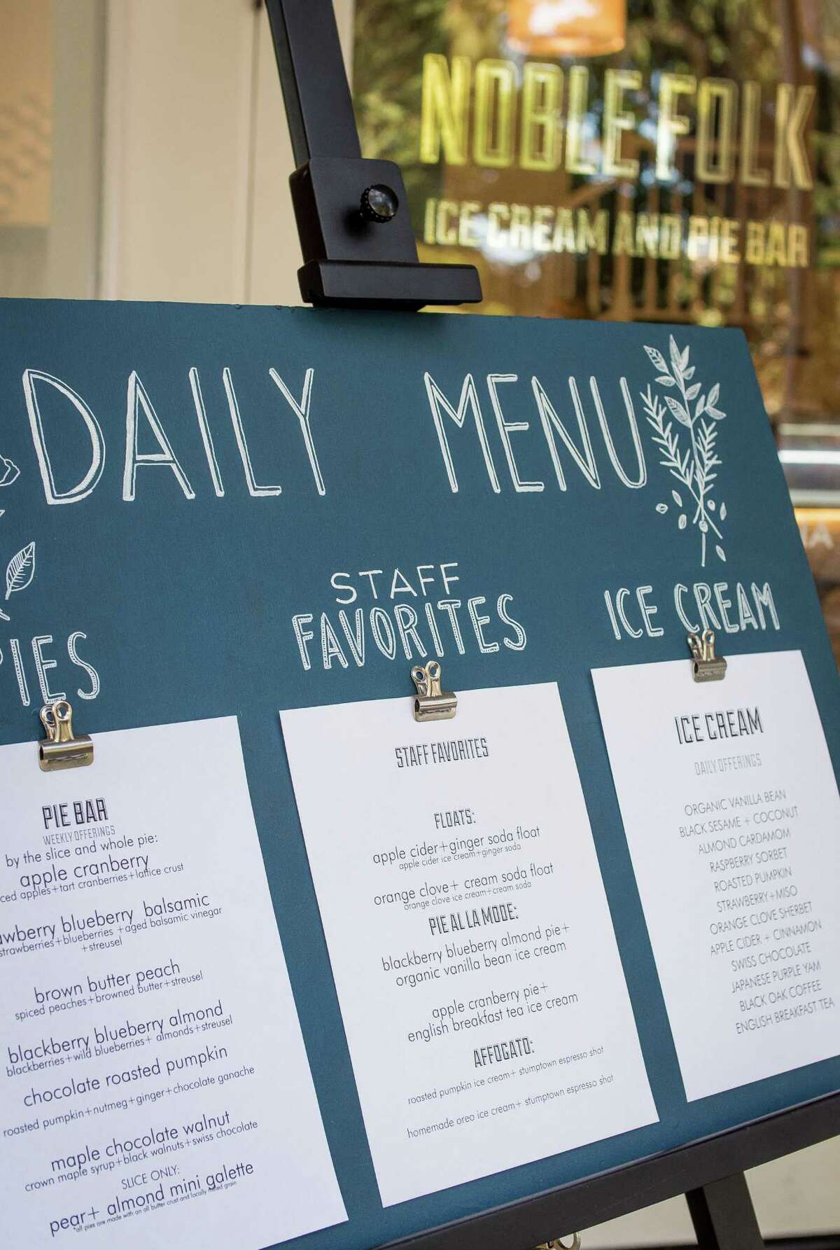 Noble Folk in Healdsburg Local boys, local pies (and ice cream)