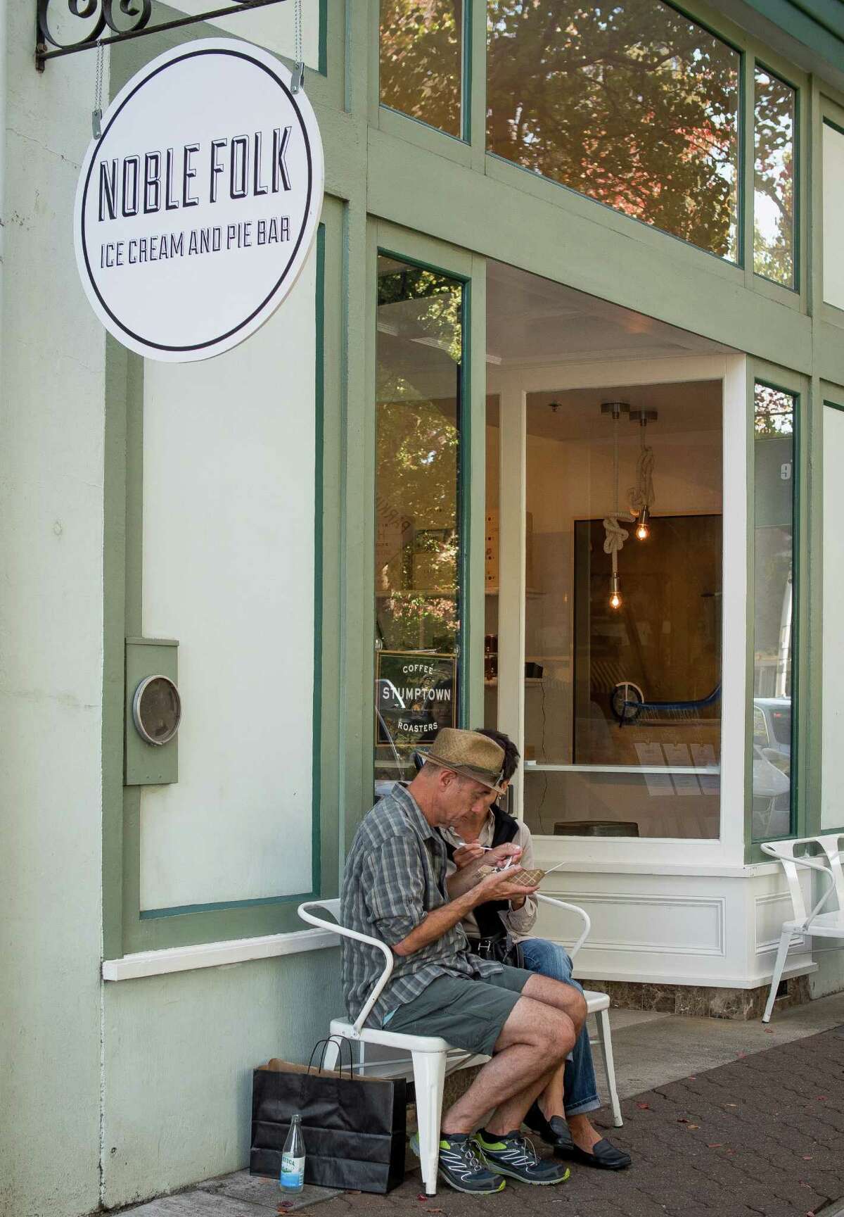 Noble Folk in Healdsburg Local boys, local pies (and ice cream)
