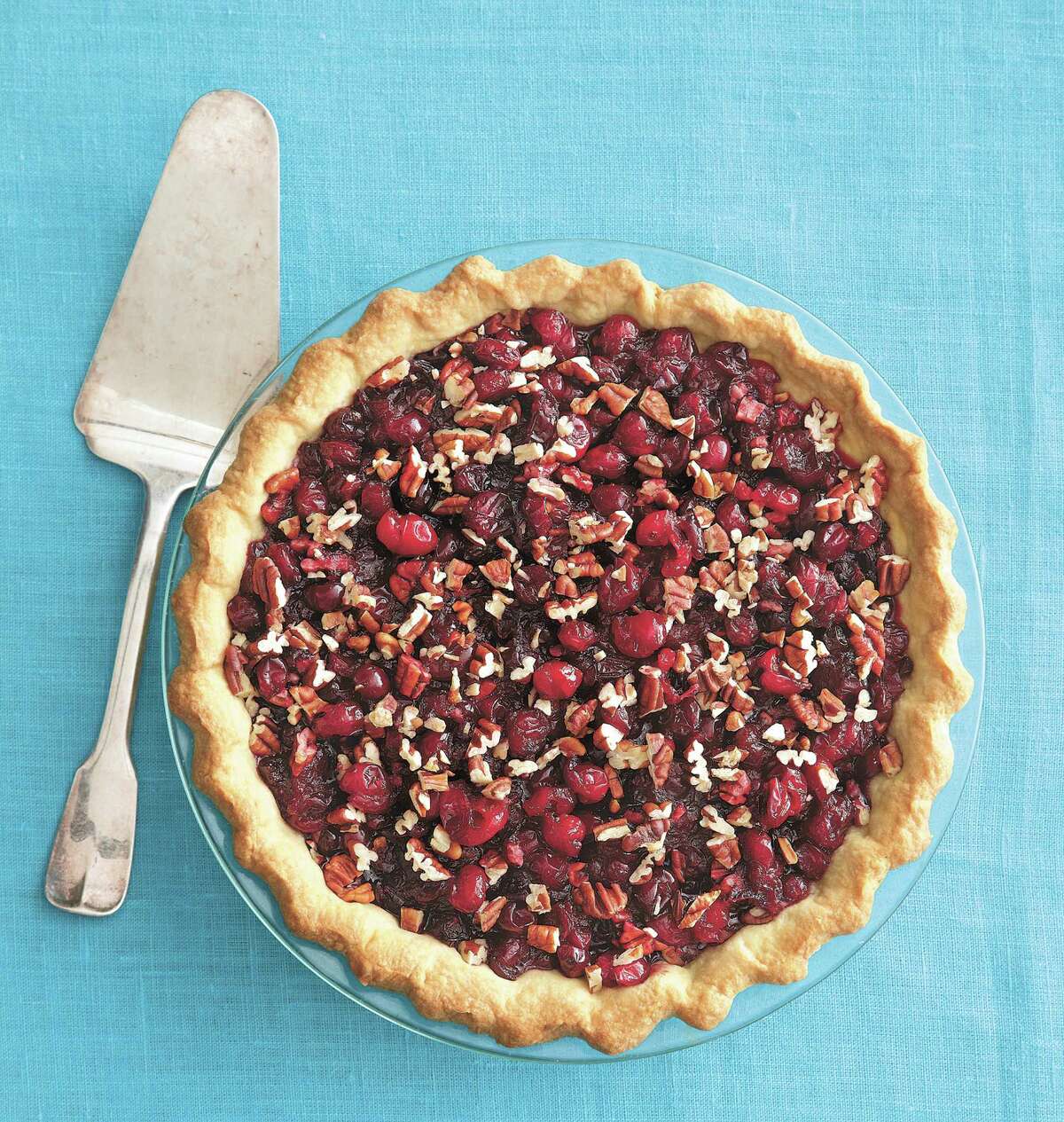 Cranberry Pecan Pie from “Pastry: Foolproof Recipes for the Home Cook” by Nick Malgieri