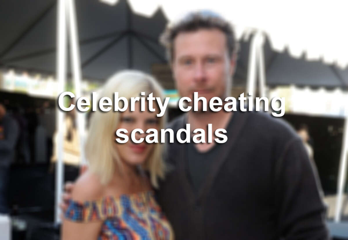 Scroll through to see which major celebrities have been caught cheating.
