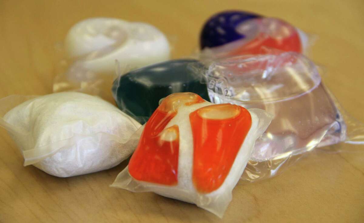 A new study at Nationwide Children`s Hospital shows more than 17,000 children were involved in incidents with laundry detergent pods from 2012 through 2013, an average of one child every hour. While many of the children swallowed the highly concentrated chemicals in the pods, others sustained skin or eye injuries after the pods burst. Keep them out of reach of children and seek medical attention if a child comes in contact with the contents.