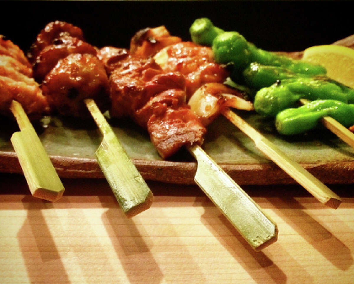 Yakitori offerings are at the heart of the menu at Rintaro.